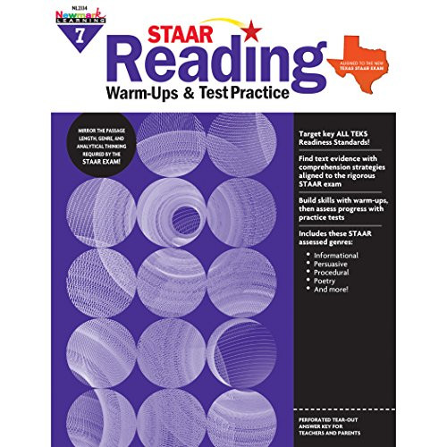 STAAR Reading Warm-Ups & Test Practice Grade 7
