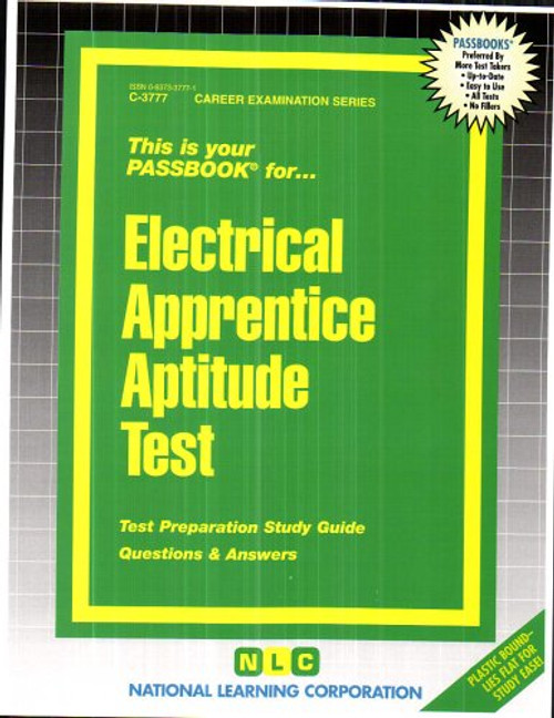 Electrical Apprentice Aptitude Test(Passbooks)