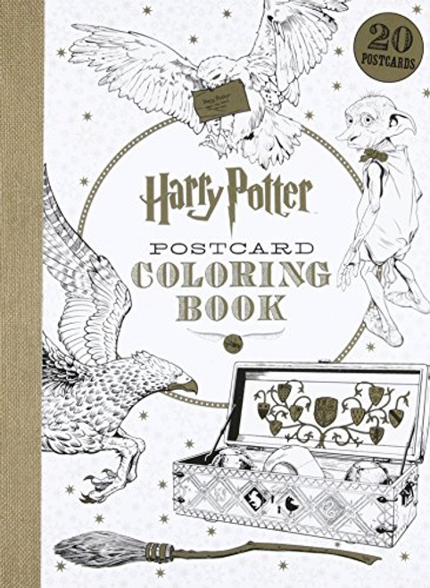 Harry Potter Postcard Coloring Book