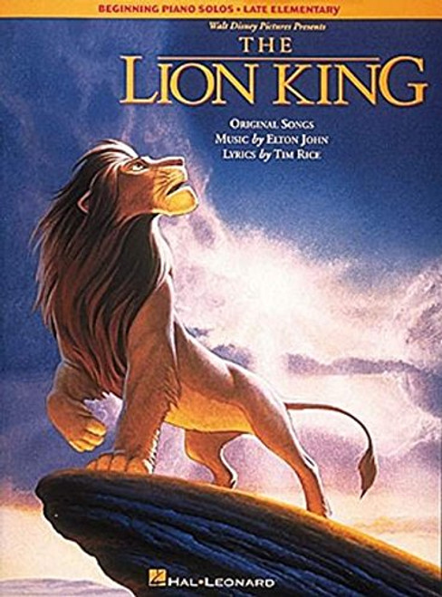 The Lion King (Beginning Piano Solo Songbook)