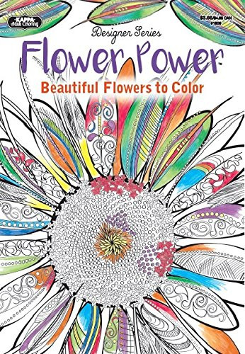 Adult Coloring - Designer Series - Flower Power
