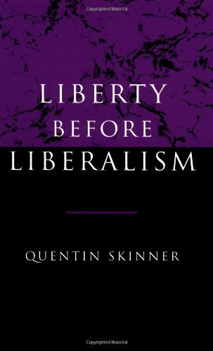 Liberty before Liberalism