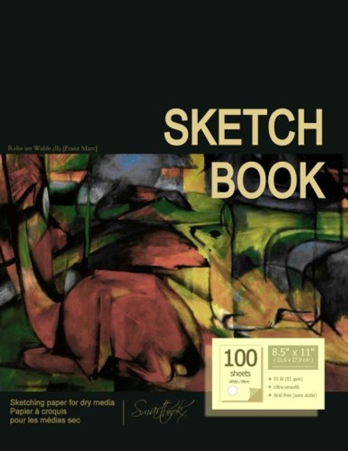 Sketchbook: Sketchpad / Drawing Book by smART bookx [ 100 white sheets * 8.5 x 11 * Paperback ] (Sketchbooks & Sketch Pads)