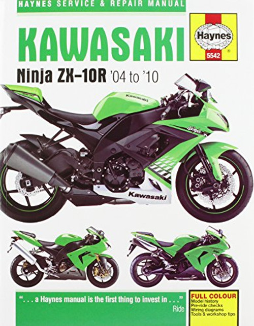Kawasaki ZX-10R Service and Repair Manual: 2004-2010 (Haynes Service and Repair Manuals)