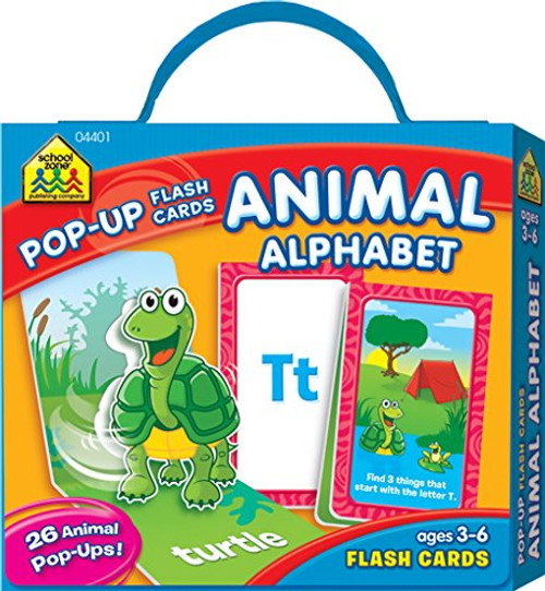 Animal Alphabet Cards: Ages 3 - 6
