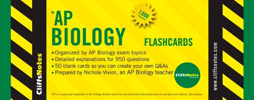 CliffsNotes AP Biology Flashcards