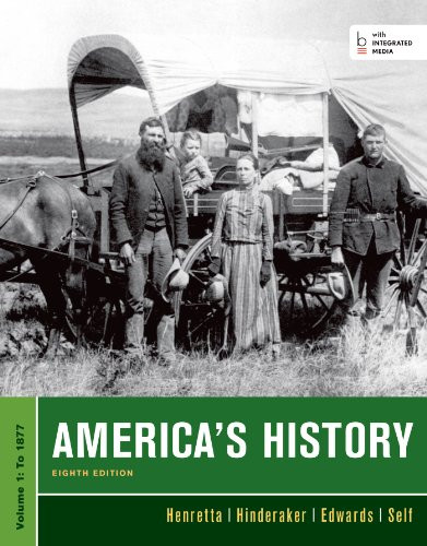 1: America's History, Volume I