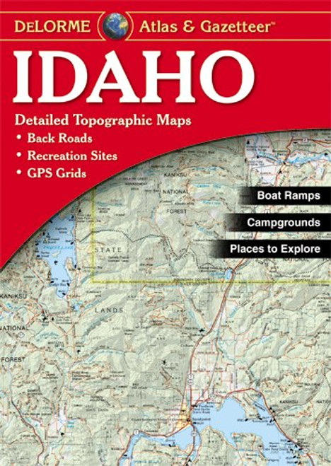 Idaho Atlas & Gazetteer (Delorme Atlas & Gazetteer)