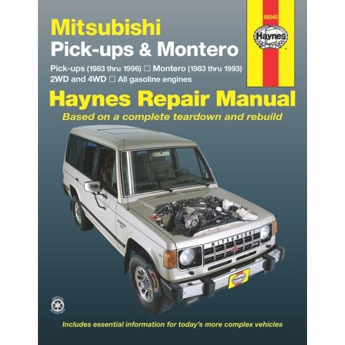 Mitsubishi Pickup & Montero  '83'96 (Haynes Repair Manuals)