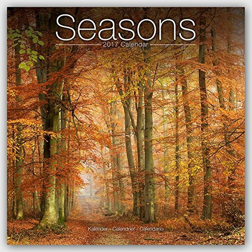 Photography Calendar - Seasons Calendar - Calendars 2016 - 2017 Wall Calendars - Sunset Calendar - Photo Calendar - Seasons 16 Month Wall Calendar by Avonside