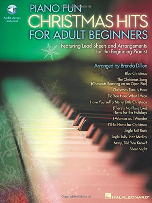 Piano Fun - Christmas Hits For Adult Beginners (Book/CD)