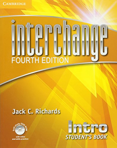 Interchange Intro Student's Book with Self-study DVD-ROM (Interchange Fourth Edition)