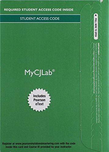 MyLab Criminal Justice with Pearson eText -- Access Card -- for Criminal Justice: A Brief Introduction (New My Cj Lab)