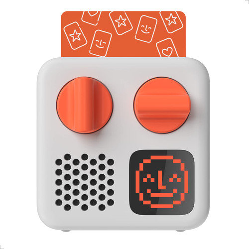 Yoto Mini (2024 Edition) + Make Your Own Card  Kids Screen-Free Bluetooth Audio Player, All-in-1 Travel Device Plays Stories Music Podcast Radio Ok-to-Wake Clock, Use as Speaker or with Headphones