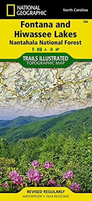 Fontana and Hiwassee Lakes [Nantahala National Forest] (National Geographic Trails Illustrated Map)