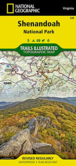 Shenandoah National Park (National Geographic Trails Illustrated Map)