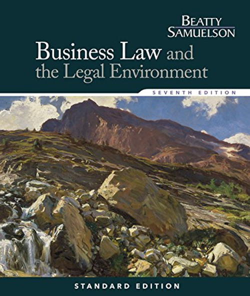 Business Law and the Legal Environment (Business Law and the Legal Enivorment)