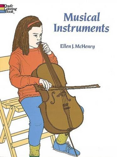 Musical Instruments Coloring Book (Dover Design Coloring Books)