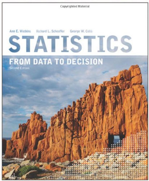 Statistics: From Data to Decision