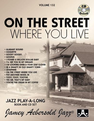 Play-A-Long Series, Vol. 132, On The Street Where You Live (Book & CD Set)