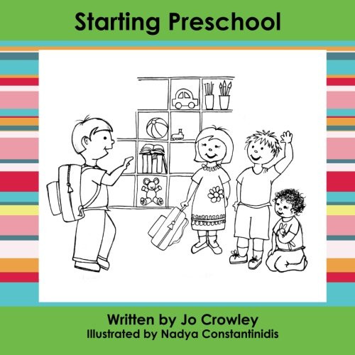 Starting Preschool: A Coloring Book for Children