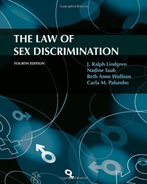 The Law of Sex Discrimination, 4th Edition