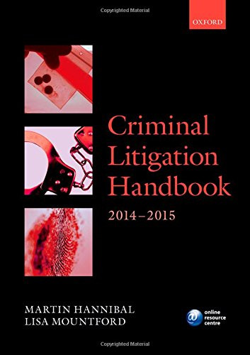 Criminal Litigation Handbook 2014-2015 (Legal Practice Course Guides)