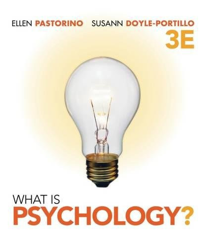 What is Psychology? (Available Titles Aplia)