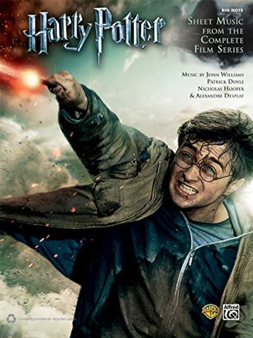 Harry Potter -- Sheet Music from the Complete Film Series: Big Note Piano
