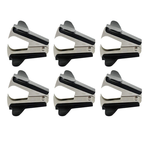 ZZTX Staple Remover Staple Puller Removal Tool for School Office Home 6 Pack