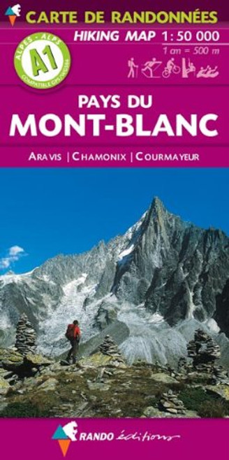Pays Du Mont-Blanc 1:50K (Hiking Map) (French Edition)