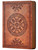 CAGIE Leather Vintage Journal for Men Soft Cover Lined Pages Notebook 180 Lay Flat for Writing Travel Diary, 5.7'' x 8.3'', Brown
