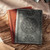 CAGIE Leather Vintage Journal for Men Soft Cover Lined Pages Notebook 180 Lay Flat for Writing Travel Diary, 5.7'' x 8.3'', Brown