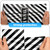 Jowlroel Thank You Poly Mailer 6x9 Inch 100 Pcs, Waterproof and Tear-Resistant Shipping Bags for Clothing, Black and White Striped Printed Printed Packaging Bags for Small Business