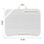 LAPGEAR Designer Lap Desk with Phone Holder and Device Ledge - Gray Damask - Fits up to 15.6 Inch Laptops - Style No. 45424