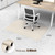 Blvornl Office Chair Mat for Hardwood Floor and Low Pile Carpet, 45"x 53" Desk Chair Mat for Hard Wood, Anti-Slip Hard Floor Protector Rolling Chair Mat, PVC Mat Desk Rug for Office Home, Light Brown
