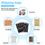 Jowlroel Halloween Poly Mailer 10x13 Inch 25 Pcs, Waterproof and Tear-Resistant Shipping Bags for Clothing, Strong Mailing Bags with Self-Seal, Cute Packaging Bags for Small Business - Black