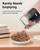 ZMOL Electric Pencil Sharpener for Colored Pencils, Auto Stop,Electric Pencil Sharpener Plug in for 6-8mm No.2/Office/Home/Black