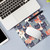 Square Mouse Pad with Stitched Edge, Premium Mousepad Washable Cloth. Computer Mouse Pad with Non-Slip Rubber Base, Mouse Pads for Computers Laptop Mouse 9.25x7.75x0.12 inch-Round Face Cat