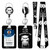 Lanyards for ID Badge Holder for Women Cute, Teacher Lanyard with ID Holder Clip,Retractable Keychain Badge Reel Heavy Duty, Teacher Nurse Work Office Gifts (#16:I'm Fine)
