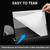 TICONN 11 x 8.5 Acrylic Sign Holder, L Shape Clear Sign Holder Stand for Displaying, Plastic Paper Holder for Office, Store, Restaurant (Horizontal 3 Pack) TICONN 11 x 8.5 Acrylic Sign Holder, L Shape Clear Sign Holder Stand for Displaying, Plastic Paper Holder for Office, Store, Restaurant (Horizontal 3 Pack)