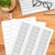 Address Labels for Inkjet Printers 1" x 2-5/8", Pack of 3000 Labels
