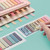 ELII 2400Pcs Sticky Tabs for Annotating Books,Morandi Book Tabs for Binders,Page Markers Clear Writable and Repositionable Book Flags Strip Index Tabs (morandi-2400pcs New)