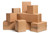 Secure Seal - 5x5x4 Pack of 200 Corrugated Cardboard Packing Shipping Mailing Moving Carton Boxes