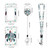 Lanyards for ID Badge Holder for Women Cute, Teacher Lanyard with ID Holder Clip,Retractable Keychain Badge Reel Heavy Duty, Teacher Nurse Work Office Gifts (#52Turtle Totem)