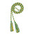 Tassel Depot Graduation Honor Cord - Kelly/Gold/White - Every School Color Available - Made in USA
