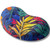 BRILA Ergonomic Memory Foam Mouse Wrist Rest Support Pad Cushion for Computer, Laptop, Office Work, PC Gaming - Massage Holes Design - Wrist Pain Relieve (Vibrant Plants)