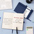 Ruled Notebook/Journal - Classic Lined Journal/Notebook, 5.3'' x 8.26'', Hardcover with Thick Paper, Banded + Pen Holder +Inner Pocket - Dark Blue