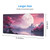 Watercolor Japanese Large Gaming Mouse Pad,Japanese Mouse Pad 31.5 x 11.8 in Mat Desk Pad,Large Desk Mat,Extended Keyboard Mousepad with Non-Slip Base and Stitched Edge for Desk Home Office