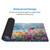 Gaming Mouse Pad Desk Pad,Extended Big Mouse Pad,31.5x11.8 Inch Long Computer Keyboard Mouse Mat Mousepad with 3mm Non-Slip Base and Stitched Edge for Gaming and Office (Flowering shrubs)